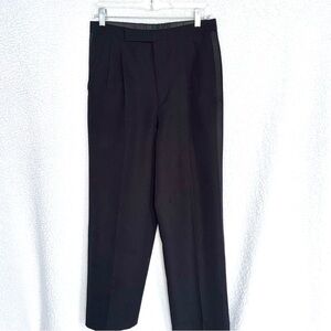 EUC vintage black tuxedo pants, versatile length